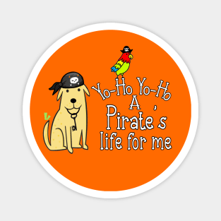 Pirate Dog Magnet